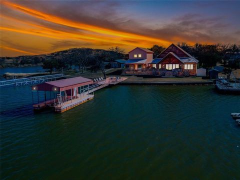 A home in Possum Kingdom Lake