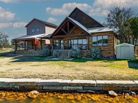 A home in Possum Kingdom Lake