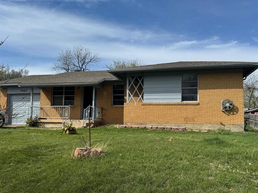 POSIBEL OWNER FINANCE. This move-in ready home is in a great location. This home features an updated kitchen with stainless-steel appliances, fresh new cabinets, updated granite countertops. Your home will be just minutes from all of Fort Worth by I30 and 820. You’ll have the warm and charming hardwood floors and the updates you’re looking for, an updated Bathroom.  The Big backyard area will lead to hours of family fun and gatherings. No HOA.