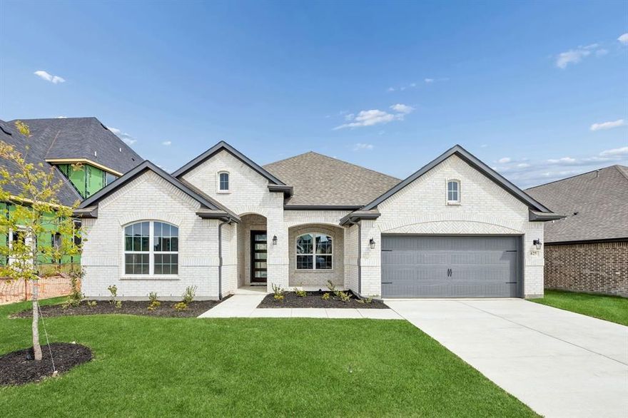 MLS# 21101596 - Built by Chesmar Homes - Ready Now! ~ The Laurel floor plan offers 2,648 square feet of elegant single-story living with 4 bedrooms, 3.5 bathrooms, a private study, flex room, and a 3-car tandem garage. This open-concept design features a spacious family room with vaulted ceilings, flowing seamlessly into the gourmet kitchen and dining area—perfect for entertaining. The private primary suite includes a spa-inspired bath with a soaking tub, walk-in shower, and oversized walk-in closet. Enjoy seamless indoor-outdoor living with a large covered patio and sliding glass doors. With flexible spaces and luxury upgrades available, the Laurel is designed for modern living and comfort. Photos are Representatives.