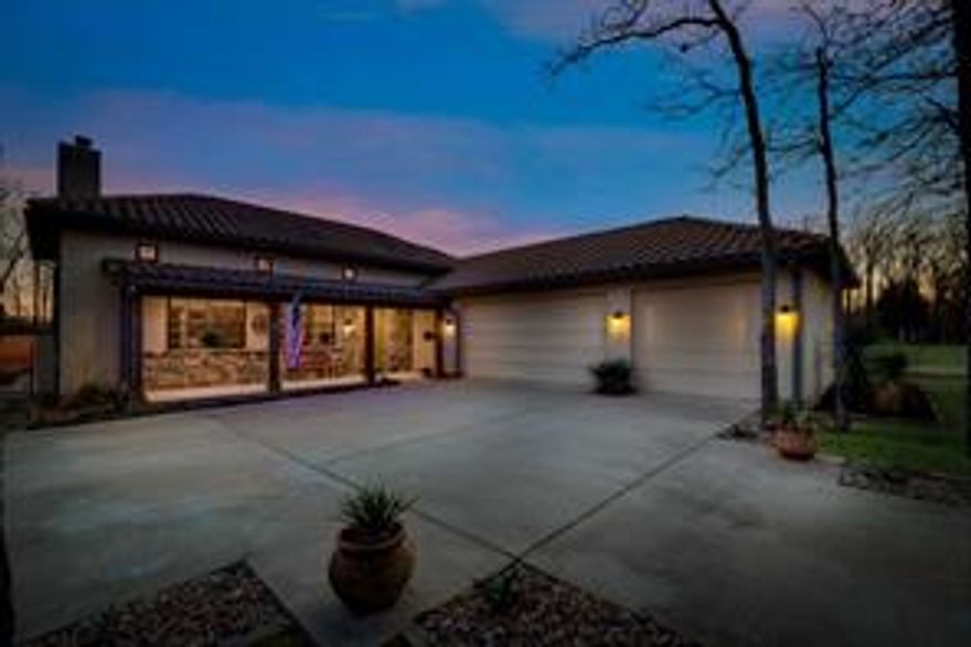 Enjoy beautiful life changing sunsets from your very own dock constructed with TREX decking looking down the most beautiful cove On Richland Chambers Lake located in the Shores! Cool off this Summer and take a swim in your private courtyard with your very own pool.  Hang out with friends and light a fire on a frosty night in the Fall in your fire pit area nestled under the many trees of this expansive lot. Sweet dreams await you in the oversized Master suite that includes Laundry area, with a walk in closet and enjoy the summer breezes from the enclosed porch off your bedroom. So much thought was put into this home for energy efficiency and durability. ICF Construction complete with a concrete roof, massive double-paned windows and programmable thermostat, this home is extremely energy efficient and also includes a generator hook up.  Fire up the grill  from the screened in porch and entertain those you love while listening to great tunes from your sound system indoors or out!