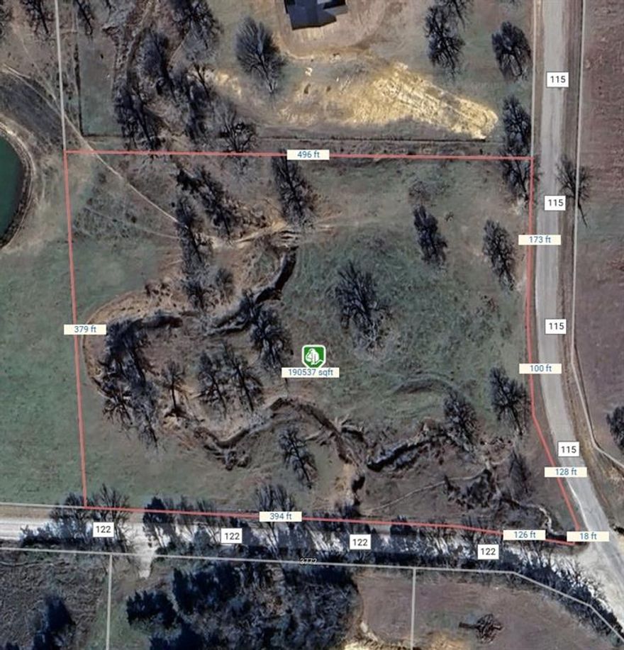 Escape to wide-open Texas living! This 4.833-acre tract offers a rare blend of open space, partial wooded coverage, and a seasonal creek that adds natural character and privacy to the property. Located in a quiet rural setting, this land is ideal for a custom home, barndominium, weekend retreat, recreational use, or long-term investment.

Electricity is available at the road, and the property will require a private water well and septic system. Access is already in place with a gated entrance on the east side from County Road 115, making it easy to walk and show.

Enjoy peaceful country living while remaining conveniently close to Lake Texoma for fishing and boating, and Winstar World Casino & Resort for dining, concerts, and entertainment.
Situated in Callisburg ISD, this versatile acreage offers both freedom and location.