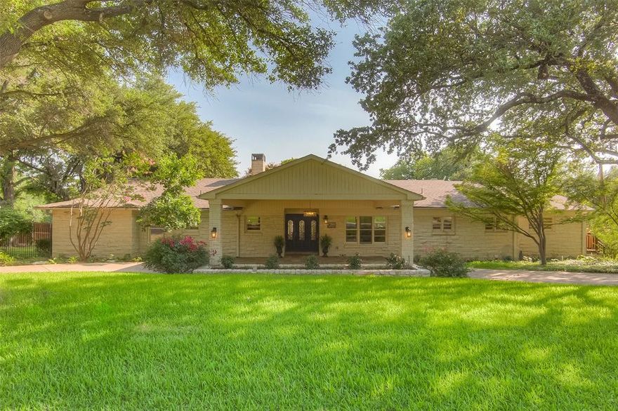 Welcome to this exquisite 5-bedroom, single-story home nestled on a sprawling 1.2-acre lot situated on a tranquil street renowned for its elegance. The seamless flow of the open-concept layout, designed to cater to both family living and entertaining. The heart of the home is the gourmet kitchen, boasting high-end appliances, ample counter space, and a center island ready for culinary masterpieces.The main suite is a true retreat, complete with its own private enclave for relaxation, a spa-inspired ensuite bathroom, and direct access to the patio. 4 add. bdrms offer flexibility for guests, a home office, or a fitness room, adapting effortlessly to your lifestyle needs.Step onto the expensive patio, where you'll discover ample space for outdoor recreation, a game of tennis on the court, Putt and chip, or even the addition of a pool or play area.The location is ideally situated within close proximity to highly acclaimed schools. Easy access to local amenities, parks, shopping, and dining