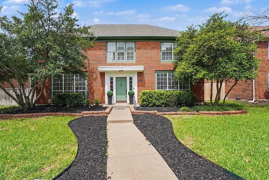 Beautifully remodeled and updated home located in the highly desirable Summer Creek Addition of Fort Worth! This inviting residence offers the perfect blend of comfort, style, and functionality with multiple living and entertaining spaces throughout. Upon entry, you’ll find a formal dining room and elegant sitting area that create a warm and welcoming first impression. The spacious main living room is centered around a stunning fireplace, making it the ideal gathering space for family and friends.
The updated kitchen features ample cabinetry, bar seating, and an open view into the living area, creating a seamless flow for everyday living and entertaining. The private primary suite showcases tray ceilings and a beautifully appointed ensuite bath complete with dual sinks, a relaxing soaking tub, and a separate walk-in shower.
Step outside to enjoy your own backyard retreat featuring a sparkling pool, fully fenced yard, and just the right amount of green space for pets, play, or gardening. Conveniently located near shopping, dining, entertainment, parks, and major highways, this home offers easy access to everything Fort Worth has to offer while still providing a peaceful neighborhood setting.