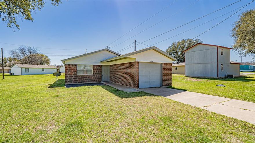 HEY FIRST TIME HOMEBUYERS- THIS IS THE HOME YOU HAVE BEEN WAITING FOR- CHEAPER THAN RENT. Home may qualify for some buying incentives through lenders and institutions. Simply adorable Quaint three bedroom home in Pelican Bay a quiet suburb near Azle. Enjoy endless wildlife including peaceful and delightful deer who have made this area home. Walk to the lake and go fishing. Boat ramp 2 minutes away.  Ideal for everyone! ADD THIS HOME TO YOUR RENTAL PORTFOLIO, MAKE IT A NIGHTLY RENTAL, MAKE IT YOUR WEEKEND GETAWAY OR SIMPLY LIVE HERE AND ENJOY THE PEACE AND TRANQUILITY OF THE AREA. Discover comfort and charm in this delightful 3 bedroom - 2 bath home. With an open floor plan, this home feels bright and airy, offering a seamless flow from living to dining to kitchen, perfect for everyday living and entertaining. The 1 car garage provides convenient storage and also serves a laundry area with washer and dryer hookups. The spacious yard offers room to relax or create your ideal outdoor space.  Situated within Azle ISD and with no HOA, this home is a fantastic opportunity to plant roots in a friendly, established community. Don't miss out on this gem!

No survey available. Sold As-Is, seller will not make any repairs. .

The home is being managed by a professional management company which can continue on with the new buyer.