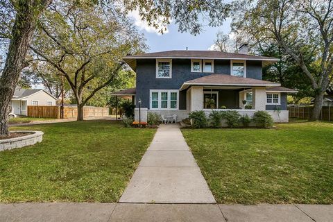 A home in Cleburne