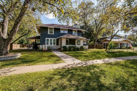 A home in Cleburne