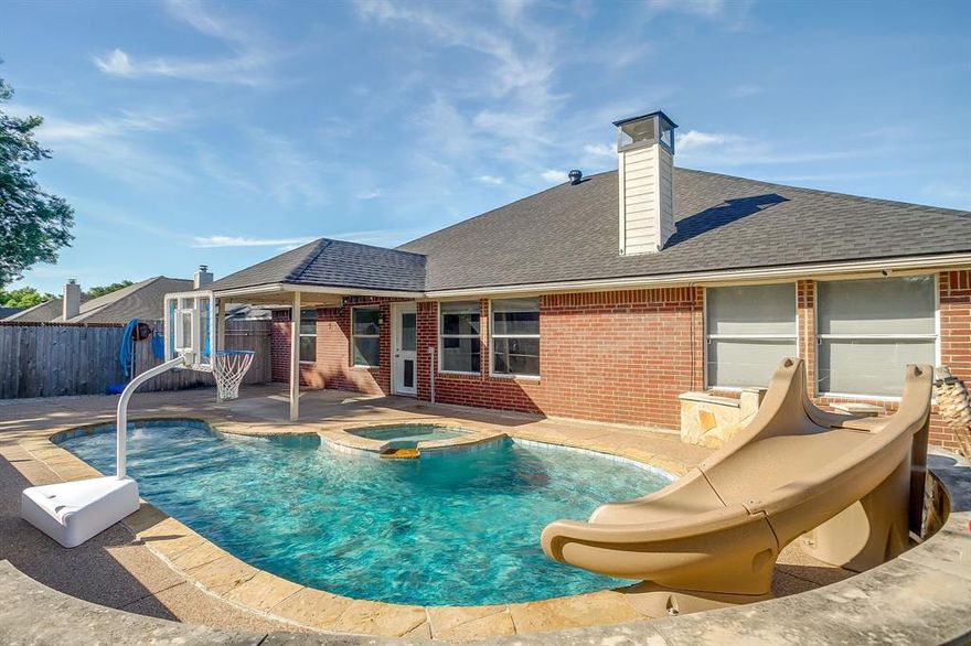 Beautifully updated home with a backyard built for entertaining, featuring a sparkling in-ground pool and inviting outdoor living space. This move-in ready property showcases modern upgrades throughout, including refreshed finishes, updated fixtures, and a clean, neutral color palette that appeals to today’s buyers. The functional floor plan offers comfortable everyday living with spaces designed for both relaxation and hosting.

The private backyard oasis is a true standout—perfect for Texas summers—complete with a pool, patio space, and room to unwind or entertain guests. Whether you're hosting gatherings or enjoying a quiet evening at home, this outdoor setup delivers.

Located in the highly desirable Burleson area, this home offers quick access to major highways, making commuting to Fort Worth and surrounding areas easy and convenient. Enjoy close proximity to shopping, dining, parks, and top-rated schools, all while being tucked into an established neighborhood that provides a sense of community and charm.

With strong curb appeal, thoughtful updates, and a prime location, this home checks all the boxes for buyers seeking comfort, style, and convenience. Schedule your showing today—homes like this don’t last long.