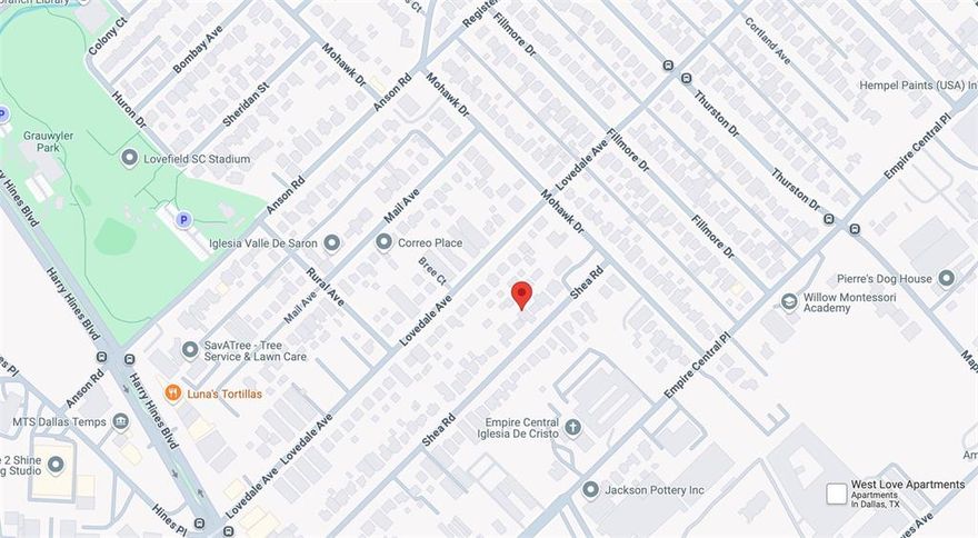 Located in a highly desirable and rapidly evolving pocket of Dallas, this property presents an exceptional opportunity for investors or developers. Boasting MF2 zoning, the site is perfectly suited for townhomes, condos, or a duplex development. Surrounded by new construction and ongoing revitalization projects, the area offers a strong foundation for long-term value and growth.
Positioned in the Medical District with unbeatable proximity to Downtown, Uptown, Victory Park, and major freeways, this central location ensures convenience, visibility, and high demand. The value is in the land—unlock the potential and capitalize on one of Dallas' most dynamic urban cores. The existing structure is in excellent rentable condition, providing the opportunity for immediate income while development plans and permits are underway. Don’t miss this chance to be part of the continued transformation of one of the city’s most strategically located neighborhoods.