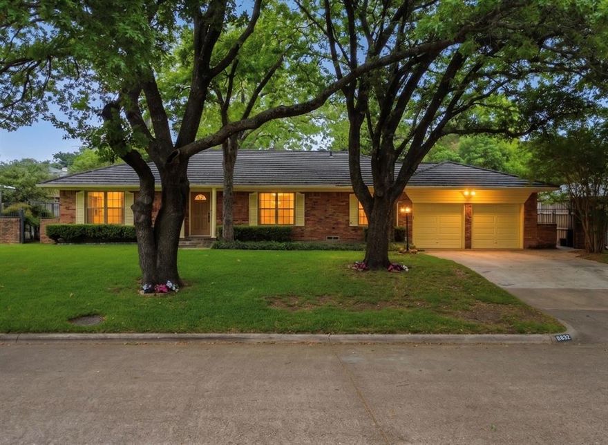 Once-in-an-era opportunity on prestigious .281 acre lot estate w. 2 solid homes on 1 lot. Separate Structure to be used as rental revenue or living quarters w.back alley access & parking pad for Separate Entry. No restrictions, No HOA. Next to the Dallas Arboretum Botanical Garden & Lakewood, intimate luxury hub directly off White Rock Lake. Neighbors often keep their real estate & pass down for generational wealth, spending no expense to tear down existing structures to rebuild or completely renovate, the sky is the limit! Deep-wide lot, left-right neighbors have completely rebuilt. Feel the lake breeze everyday & enjoy walking to local businesses, food and lake. NEW TILED ROOF Fully concealed fastening, NEW HVAC, NEW WATER HEATERS - FINISHES! Roof is 26 Gauge Steel Core Zincalume Class 4 hail impact & 120 mph Wind Resistance, Class A Fire Rating, Limited 50 Year Warranty. WELL MAINTAINED ESTATE, Property is MOVE-IN READY, according to personal taste w.all main components working strong. Homes completely wraps around on interior & exterior offers Good Thick Grass, Mature Magnolia Tree, 2 Storage Buildings, space for side courtyard, Privacy fencing. Original 2inch good condition real wood flooring throughout-no carpet, lots of windows in every section of the home & Wide hallways. Main home offers: 1 Fireplace, 2 beds, 2 livings, 1 large bonus room, 2 dining, 1 kitchen w.gas cooktop-double over-double pantry, 2 full size garage. Secondary home offers: NEW ROOF-HVAC, 1 bed, 1 kitchen, 1 full bath, storage & private parking pad w.double gate & walkway to access alley allowing for back home to come & go as they please, without disturbing primary home lifestyle. Not too far from Dallas Academy, St. John's Episcopal School, St. Bernard of Clairvaux School, Lakehill Preparatory School, First Baptist Academy, Bishop Lynch High School. Return on investment varies on level of completion, Renovation REO: $1.4mil+, Rebuild REO: $1.9mil+