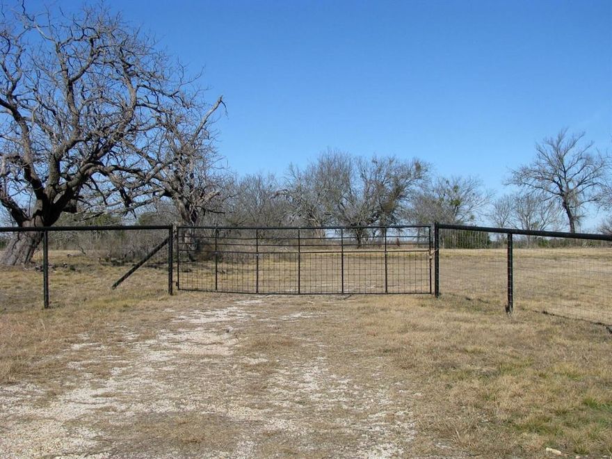 Lot 4 – Berry Estates, 3 Acres, Old Pidcoke Road, Gatesville, TX
Come build your dream home on this beautiful 3-acre tract in Berry Estates, offering the ideal combination of country comfort and in-town convenience. Located on Old Pidcoke Road, Lot 4 features scattered tree cover, a pipe-gate entrance, and access to city water and city sewer from the City of Gatesville—a rare advantage for acreage properties.
This spacious lot provides excellent dimensions, with 190 ft of frontage, 500+ ft of depth along the south side, and over 640 ft on the north side, giving you multiple options for a homesite layout, workshop placement, and plenty of room to enjoy the outdoors. The property includes light deed restrictions, helping maintain long-term value while giving you flexibility in how you use the land.
Located just 4 minutes from the hospital and in Gatesville ISD, you’ll appreciate being close to schools, shopping, and essential services while still having the privacy and space of country living.
Perfectly positioned in Central Texas, Lot 4 is approximately 30 minutes from Waco, Temple, Killeen, and Copperas Cove, making commuting easy and giving you access to major employers, dining, and medical facilities.
A great-sized lot, a great location, and the freedom to build the lifestyle you want—Berry Estates offers it all.