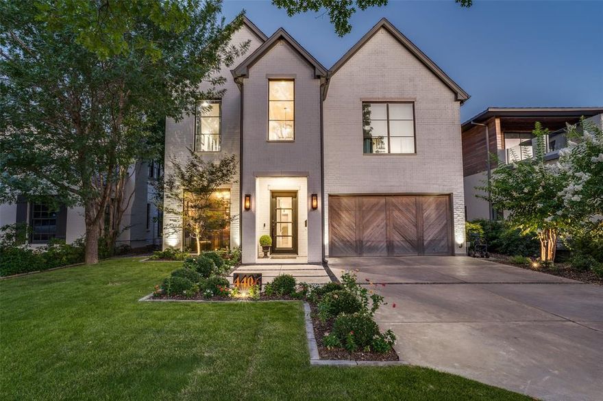 Built in 2017 by Gardner Custom Homes, this Bluffview beauty boasts a contemporary floor plan with a transitional flair.  The primary suite is downstairs, while four generously sized bedrooms, three with ensuite baths, are upstairs.  Parents will love its proximity to the many private schools in the area while the kids will love the media_game room on the second floor and the outdoor areas.  The open and casual floorplan make entertaining easy with a combined family room and kitchen that look onto an outdoor heated and covered kitchen with fireplace, and heated pool and spa areas.  Two laundry rooms, a wet bar, an office and a large formal dining room add to the many features of this thoughtfully designed home.  There are Subzero and Wolf appliances, two tankless water heaters, foam insulation, Tesla charging capability, remote controlled outdoor screen, a pet relief area with artificial turf, and many other details too numerous to mention.
