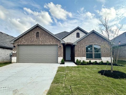 A home in Cleburne