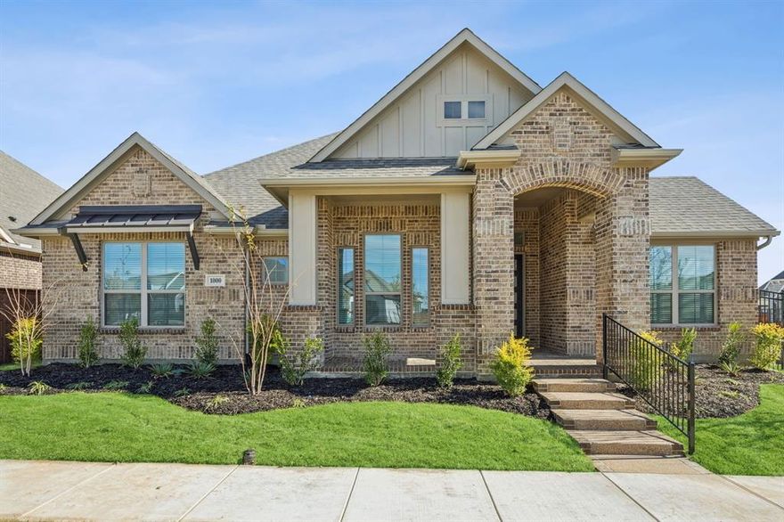 MLS# 21079830 - Built by Chesmar Homes - Ready Now! ~ Move-in Ready! This stunning contemporary single-family residence, completed in 2025, offers a spacious 2,710 square feet of modern living. Featuring four primary bedrooms and four bathrooms, including three full and one half bath, this home is perfect for families seeking comfort and style. The open floor plan is accentuated by high ceilings and decorative lighting, creating an inviting atmosphere. Enjoy two expansive living areas and a cozy electric fireplace, ideal for relaxation. The gourmet kitchen includes a pantry and is ready for entertaining. The exterior boasts a covered patio and rain gutters, enhancing curb appeal. Located in the Crowley ISD, with access to excellent schools, this home combines luxury with convenience. The two-car garage and energy-efficient systems ensure practicality meets elegance. Don’t miss the opportunity to make this dream home yours!