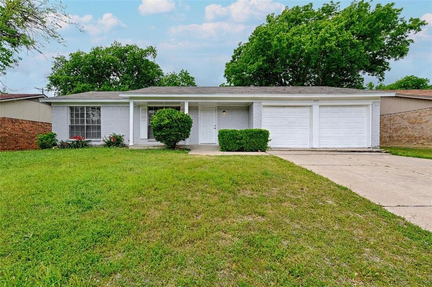 LIKE NEW HOME!! Completely remodeled and updated 3 bedroom 2 bath home in a quiet Watauga neighborhood. New paint inside and out, new flooring throughout the home. New ceiling fans, lights, hardware, bathtubs and tile. Kitchen has new countertops, sink, faucet and range. Large backyard with a patio. This one will not last long!