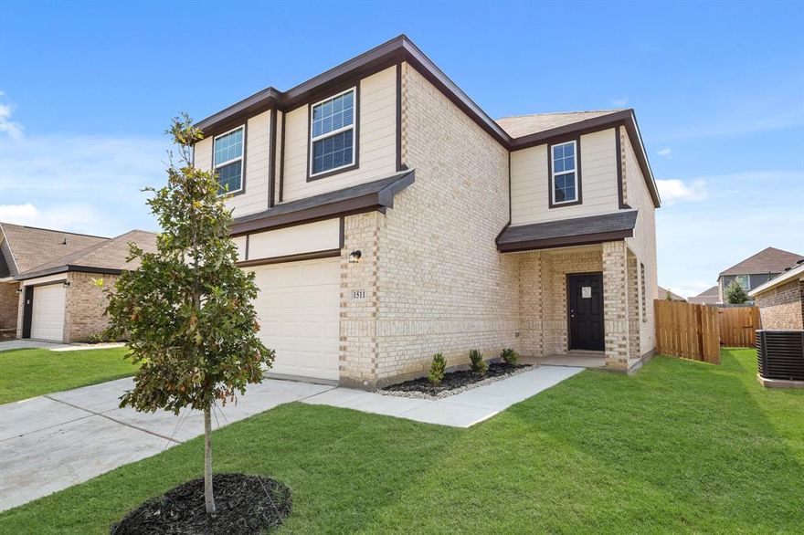 Love where you live in Christian Meadows in Ennis, TX! The Lowry floor plan is a spacious 2-story home with 4 bedrooms, 2.5 baths, and 2-car garage. The first floor offers the perfect space for entertaining with a peninsula kitchen open to both the living and dining areas! The gourmet kitchen is sure to please with 42-inch cabinetry, granite countertops, and stainless-steel appliances! Upstairs offers a private retreat for all bedrooms! Retreat to the Owner's Suite featuring double sinks with granite countertops, a sizable shower, and walk-in closet! Don't miss your opportunity to call Christian Meadows home, schedule a visit today!