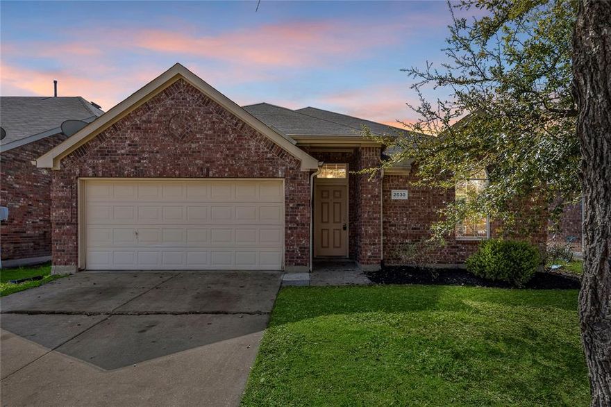 Beautifully refreshed home in the desirable Honeysuckle Meadows community of Forney. This charming single-story home features 4 bedrooms and 2 bathrooms, with fresh interior paint, stylish luxury vinyl plank flooring, and recently updated lighting and plumbing fixtures that enhance modern appeal and functionality. The open-concept layout connects the spacious living area to the kitchen and dining space, making it ideal for everyday living and entertaining. The split-bedroom floor plan provides added privacy to the primary suite, including a walk-in closet. Conveniently located with easy access to U.S. Route 80 for an easy commute to Dallas and close to shopping, dining, and local schools. Move-in ready and a great opportunity for buyers seeking comfort, updates, and convenience.