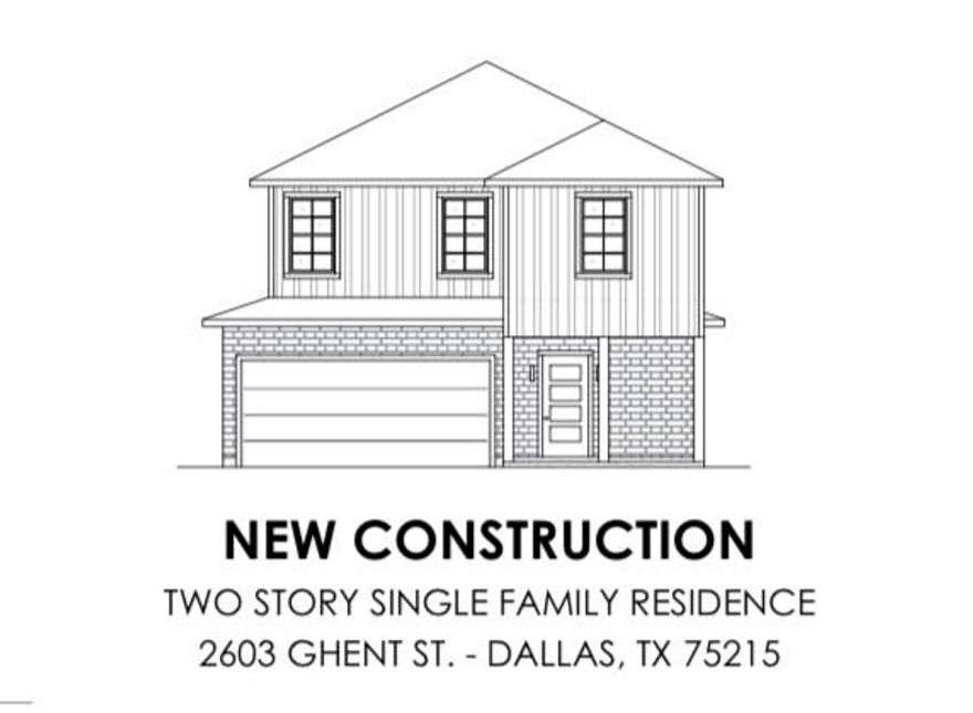 New Build on Corner Lot, just minutes from Downtown Dallas, Highland Park shopping, Texas A & M University, and just a 35 min drive to DFW Airport.
Large Open Living Space in this 4 Bedrooms, 3 and a half bath home.  
Primary Bedroom, Great Room and Kitchen down stairs, with Large Living area and 3 Bedrooms upstairs.  

Perfect for growing families or Investment Potential
