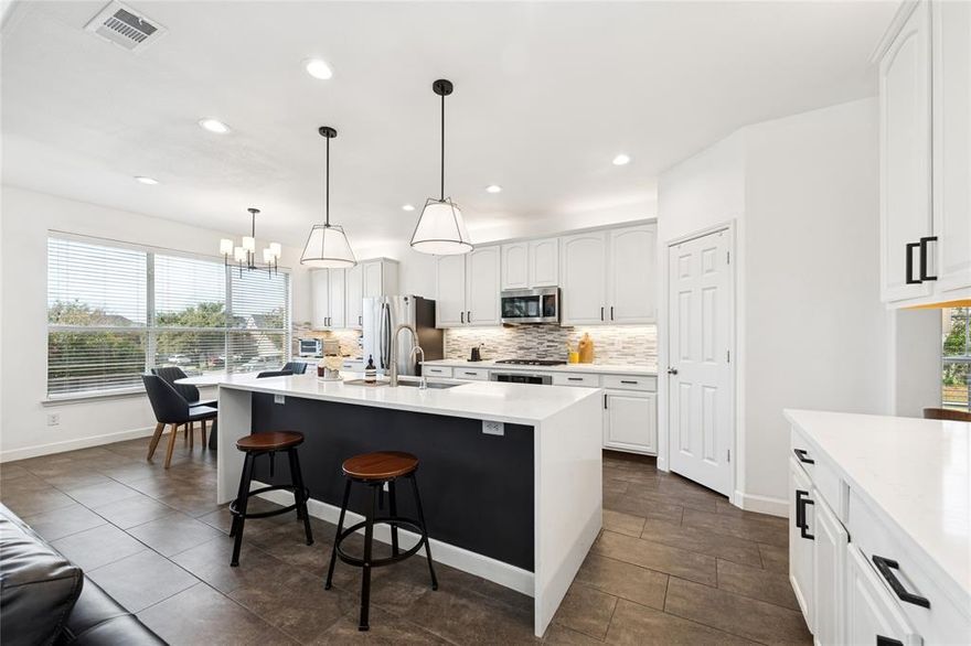 Rare Modern Gem in Keller ISD — Over $100,000 in Designer Renovations

Welcome to 10249 Candlewyck Street, a fully reimagined, move-in-ready home that stands out as one of the most modern and thoughtfully upgraded residences in this sought-after Keller ISD neighborhood. With over $100,000 in recent renovations, this is not a cosmetic flip — it is a true turn-key home designed for both beauty and long-term value.

Offering 3,545 sq. ft. of living space, this home features 4 spacious bedrooms, 4 fully remodeled luxury bathrooms, a private office or studio, and a dedicated media room, providing exceptional flexibility for today’s lifestyle. The dramatic two-story living room welcomes you with abundant natural light and an open, airy feel that creates an immediate sense of scale and sophistication.

Interior Highlights

The chef’s kitchen showcases waterfall-edge quartz countertops, modern cabinetry, and an open layout ideal for both everyday living and entertaining.
All four bathrooms have been completely remodeled with high-end tile, upgraded fixtures, and designer-selected finishes.
New flooring and custom lighting throughout the home create a cohesive, contemporary look and feel.

Systems & Outdoor Living

Major systems have been upgraded with new HVAC and water heating, offering efficiency, comfort, and peace of mind. The spacious backyard with mature fruit trees provides a relaxing outdoor retreat perfect for gatherings, gardening, or quiet evenings at home.

Located in a safe, quiet, and friendly community within top-rated Keller ISD, with convenient access to the Alliance corridor, shopping, and dining, this home is ideal for families and relocation buyers seeking quality, style, and move-in-ready convenience.

Homes with this level of renovation and design are rarely available in this area — don’t miss this exceptional opportunity.