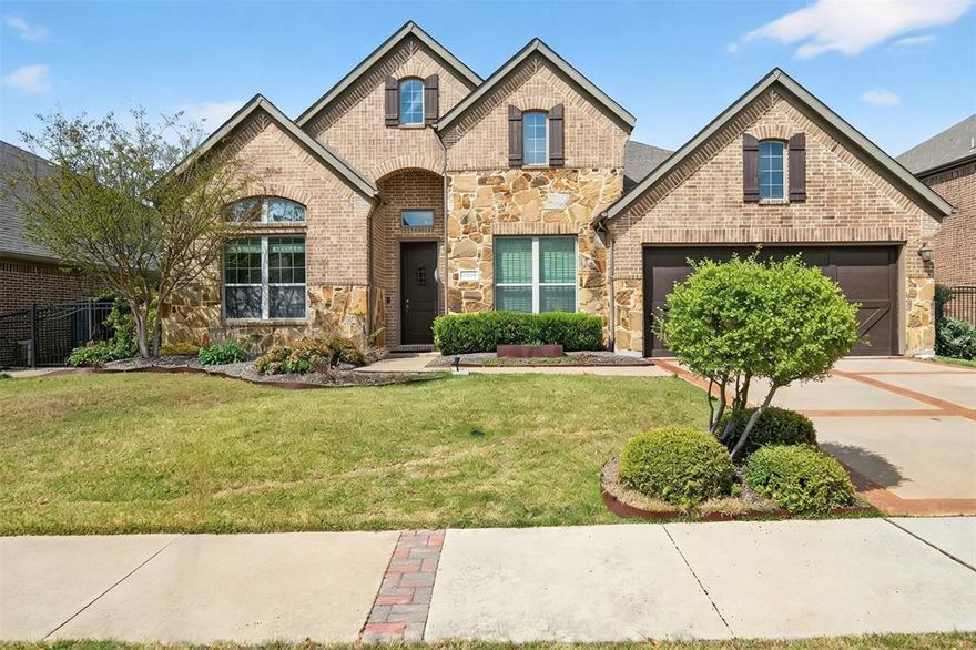 Experience refined living in this stunning one-story home nestled within the award-winning Inspiration community, recognized three times for excellence in master-planned living.

Residents enjoy resort-style amenities including multiple pools, a lazy river, a state-of-the-art fitness center, and a beautifully appointed clubhouse. Zoned to the highly regarded Wylie ISD, this home delivers more than comfort. It offers an elevated everyday lifestyle.

Inside, The chef-inspired kitchen serves as the true heart of the home, featuring oversized granite countertops, stainless steel appliances, double ovens, a large center island, and a walk-in pantry, designed for effortless entertaining and daily living alike.

The open-concept floor plan connects the kitchen, dining, and living spaces in a seamless, airy layout, ideal for hosting guests or enjoying relaxed evenings.

Step outside to a generously sized backyard complete with a cedar-covered patio, offering the perfect setting for quiet mornings, weekend gatherings, and everything in between.

This is more than a home. It is a lifestyle waiting to be lived.