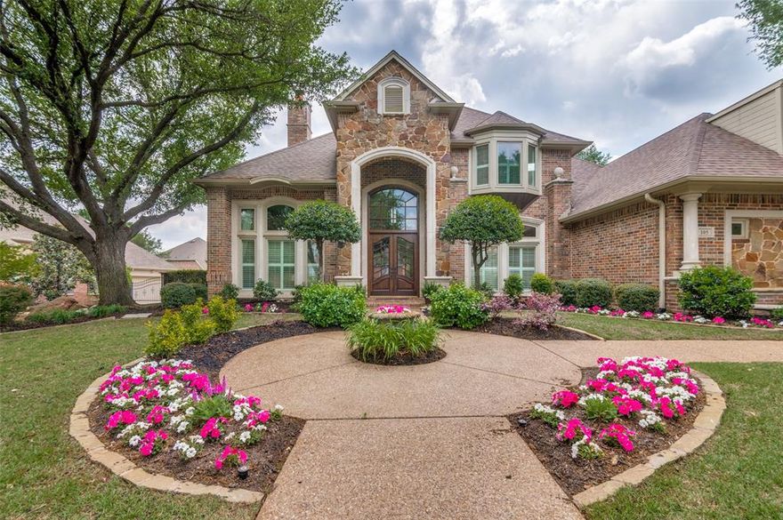 NEW PRICE, SAME PRESTIGE - Step into luxury with this stunning home, perfectly situated on a tranquil cul-de-sac in Princeton Park. Boasting five spacious bedrooms and 4.1 elegant baths, this home features 2 PRIMARY BEDROOMS ON THE FIRST FLOOR, offering ultimate comfort, convenience and privacy. This large yet cozy home is designed for both relaxation and entertainment. The property showcases an oversized pool & patio complemented by a park-like backyard with ample space for play and outdoor enjoyment. A mixture of covered patios and inviting living areas make it easy to host gatherings or unwind in style. Don’t miss the fun play-exercise room with a private entrance through upstairs secondary bedroom. 
Storage abounds throughout the home, ensuring effortless organization, while its beautifully maintained and thoughtfully updated interiors exude timeless sophistication. This exceptional residence, offering quality features is CENTRALLY LOCATED with easy accessibility to many of Southlake’s attractions. 
A true gem—don’t miss the opportunity to make it yours!