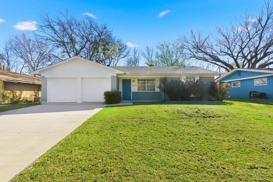 Three well-sized bedrooms with plenty of ample natural light.  A functional floor plan that maximizes every square foot, featuring a bright kitchen and a welcoming living area. Situated in a quiet and friendly community known for its beautiful trees. This home is perfect for a growing family and is a must see.