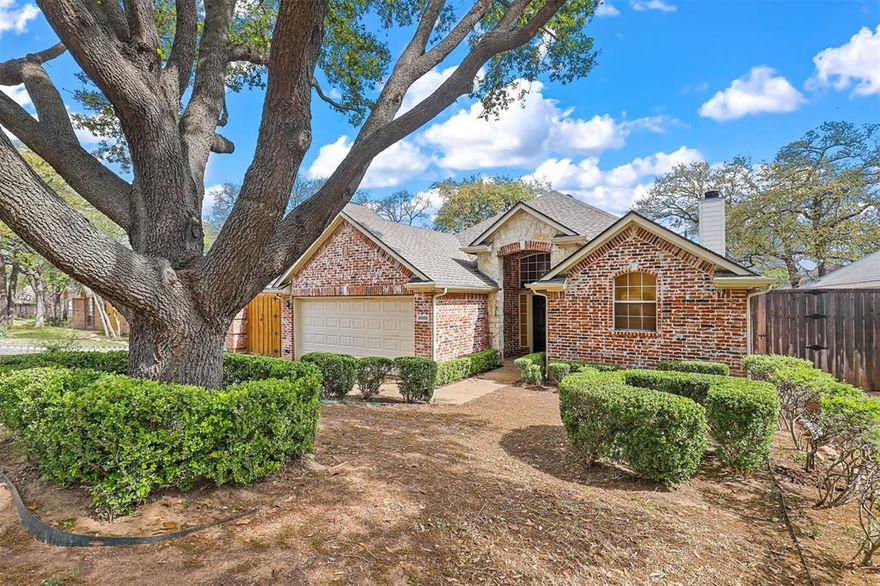 SELLER HAS VERBALLY ACCEPTED AN OFFER. Cute as can be 3-2-2 home in SW Arlington has a lot of great features and amenities. The granite countertops and stainless steel appliances are modern and stylish, while the engineered hardwood floors are durable and easy to maintain. The abundance of windows and skylights make the home bright and cheerful, and the electrical plugs in the living room are a convenient touch. 
The laundry room has a sink, which can be a rare feature in many homes. The location of the home is also noteworthy, as it's situated in a quiet neighborhood between Hwy 287 and IH 20, with plenty of shopping and restaurants nearby. And with highly sought-after Martin High School nearby, this home could be a great choice for families with school-aged children. 
Lastly, the fact that MINERALS are included with the property is also worth noting, as it can add additional value to the home.