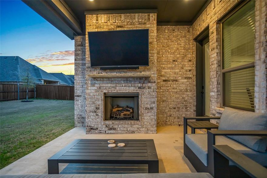 UP TO 1% LENDER CREDIT available for conventional, FHA, VA loans which can be used to provide a 12-month introductory interest rate 1 % BELOW market when using the preferred lender. 
Welcome to 2217 Moore Valley Drive in the highly sought-after Trinity Falls community of McKinney. This beautifully designed single-story home offers the perfect blend of comfort, technology, and everyday functionality with 3 bedrooms, 2.5 bathrooms, a dedicated office, spacious game room, and an open-concept layout filled with natural light and soaring ceilings.

The heart of the home is the expansive living area featuring a cozy fireplace and seamless flow into the dining space and chef-inspired kitchen. Designed for both entertaining and daily living, the kitchen offers a large island, gas cooktop, double ovens, walk-in pantry, and abundant cabinetry and prep space.

The primary suite feels like relaxing with dual vanities, a garden tub, separate shower, and oversized walk-in closet. Secondary bedrooms are thoughtfully positioned for privacy and flexibility, ideal for guests, hobbies, or growth.

This home stands out with an impressive list of smart upgrades including a whole-home water filtration system, 7-stage alkaline drinking water system, whole-home scent diffuser, Google Nest smart smoke alarms, smart light switches, automated humidity sensors, indoor and outdoor wireless access points, epoxy garage flooring, ceiling-mounted storage, and a remote-controlled TV mount.

Step outside to your covered patio with its own fireplace overlooking a spacious backyard built for relaxing evenings, game days, and year-round entertaining.

Living in Trinity Falls means enjoying community pools, parks, playgrounds, dog parks, miles of scenic trails, and an active lifestyle just minutes from US-75, Kroger, the upcoming HEB, and McKinney’s popular dining and retail destinations. This move-in ready home offers the space, technology, and community lifestyle buyers are searching for.