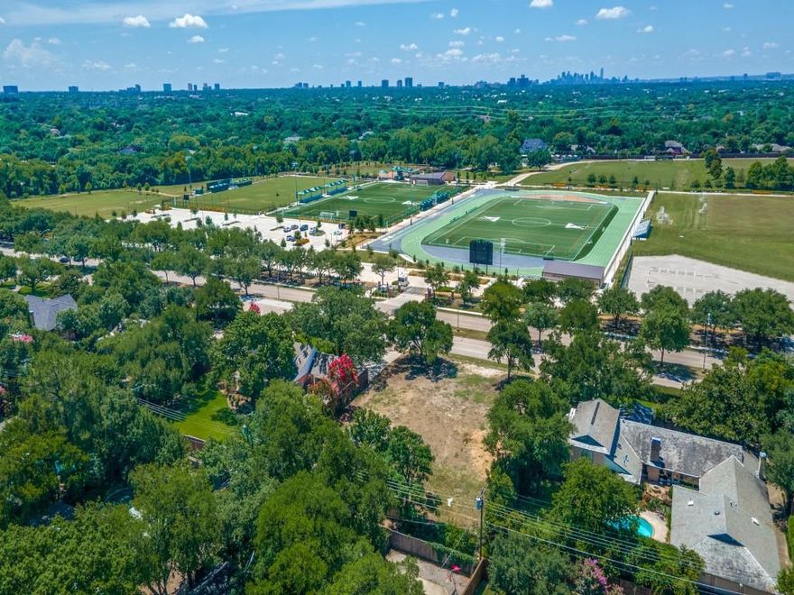 Incredible opportunity to build your custom home on this oversized lot measuring over a half acre. Situated in the desirable private school corridor, this lot measures 125 x 177 and offers a buyer complete autonomy to create with a builder of their choice. The lot has been cleared and is located directly across the street from the beautifully designed fields at the prestigious Hockaday School. Ideally located close to all the most popular shops and restaurants that Preston Hollow has to offer, along with major travel arteries for a quick commute anywhere in the Metroplex. Great value for a large lot in today's market.
