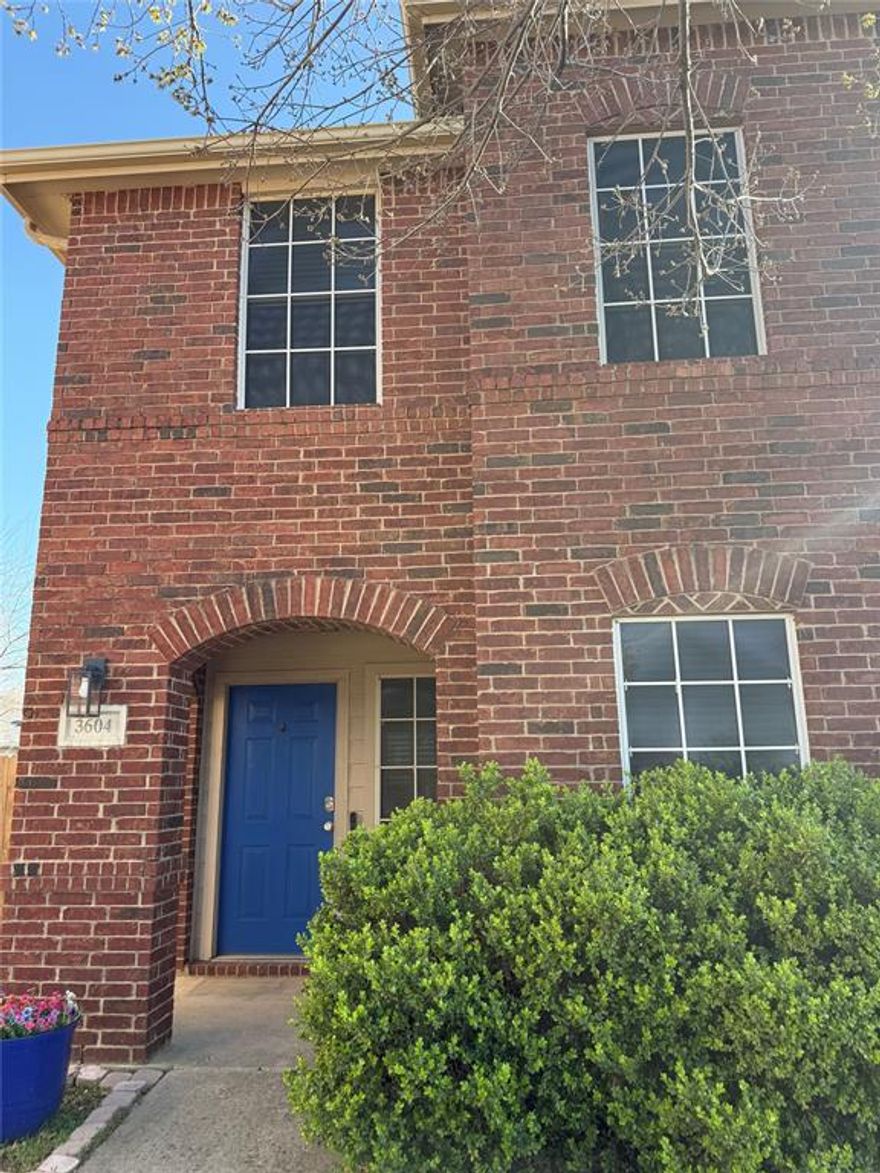 Located in Lost Creek Ranch with a Fort Worth address and just moments from Roanoke conveniences, this 2-story brick home offers flexible living, thoughtful updates, and an oversized cul-de-sac lot adjacent to Hughes Elementary in Northwest ISD. With open-concept living, a large covered patio, and a spacious backyard, this home is designed for comfort, connection, and easy entertaining. 

Inside, recent improvements include wood-look luxury vinyl plank flooring downstairs, new carpet upstairs, updated fixtures, a dry bar, and a versatile under-stair bonus space ideal for storage, or quiet play area. Just off the entry, the study offers flexibility for a home office, guest room, or optional 4th bedroom.

The spacious living area (TV conveys) opens seamlessly to the kitchen, creating a layout that works beautifully for daily routines and gatherings. The kitchen features an island with added prep space, storage, and room to serve or gather. Upstairs, custom railing adds character on the way to the private bedroom and bath areas. The primary suite includes a soaking tub, walk-in shower, and a large walk-in closet with natural light.

Step outside to enjoy the nearly quarter-acre cul-de-sac lot with an oversized covered patio and expansive backyard. There is plenty of room for outdoor dining, gardening, recreation, and future possibilities such as a pool, gazebo, or sport court, subject to buyer verification and any applicable community guidelines.

Conveniently located near Roanoke dining, shopping, medical services, and major commuter routes to DFW, this home combines space, flexibility, and a highly accessible location. Buyer to verify measurements, schools, taxes, and restrictions.