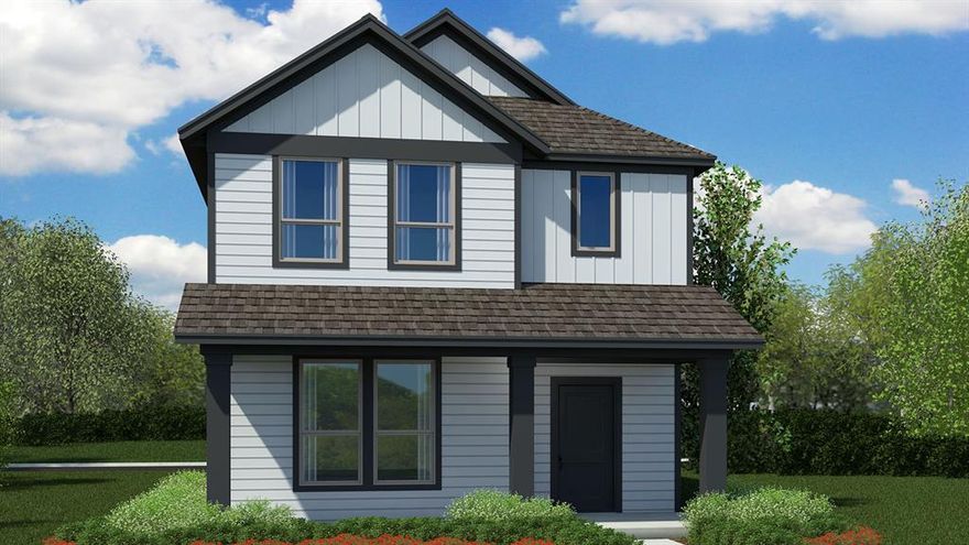 Stunning new D.R. Horton home in the Orchard Village community located in Fort Worth and Everman ISD! The two-story Walnut Floorplan, Elevation B, with a quick estimated Winter completion, offers 4 bedrooms, 2.5 bathrooms, and a 2-car garage with a spacious, family-friendly layout designed for modern living. The open-concept first floor features a large family room, dining area, and contemporary kitchen. The kitchen includes quartz countertops, 36” painted cabinets, stainless steel appliances, an electric range, stainless steel sink, center island, and a walk-in pantry. A convenient powder bath is located on the main level for guests. Upstairs, the private primary suite features an en-suite bath with dual quartz vanities, a walk-in shower, and a generous walk-in closet. Three additional bedrooms share a full bathroom with a quartz vanity top, while a versatile loft provides flexible space. Luxury vinyl plank flooring extends throughout the main living areas and wet zones. Built with energy-efficient construction and equipped with America’s Smart Home Technology. Exterior features include a landscape package, full sprinkler system with rain sensor, privacy fencing, and more. Conveniently located near Southern Oaks Golf Course, TCC South Campus, and major highways including I-20 and I-35, offering easy access to shopping, dining, and DFW International Airport.