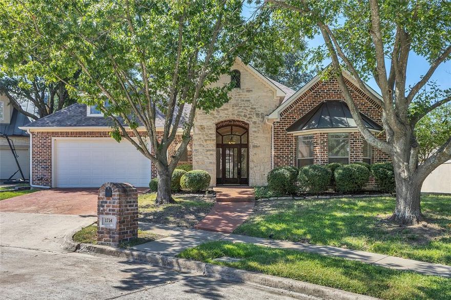 I am excited to share details about a beautifully maintained one-story home located in a resort-style community that offers an exceptional living experience. This property provides access to a wide array of amenities, including tennis courts, a clubhouse, swimming pools, playgrounds, parks, and an 18-hole golf course, ensuring there's always something to enjoy.

The home itself is situated on a quiet cul-de-sac and features a two-car garage along with a spacious covered patio, perfect for outdoor relaxation. Inside, you'll find a dream kitchen equipped with a built-in refrigerator, conveniently adjacent to a cozy breakfast area. The family room is highlighted by a lovely fireplace and opens directly into the kitchen, creating an ideal space for entertaining guests. For those who work from home, a dedicated office with built-in shelving and glass doors offers a quiet environment while still allowing for engagement with family.

The master suite is a true retreat, featuring a generously sized bedroom with an elegant tiered ceiling. The master bath is well-appointed with his-and-her vanities, a relaxing garden tub, a separate shower, and a spacious walk-in closet. The guest and auxiliary bedrooms share a full bath, providing comfort and convenience for everyone.

Furthermore, this property is conveniently located near excellent schools and the beautiful Lake Ray Hubbard, offering both educational opportunities and recreational activities close to home.