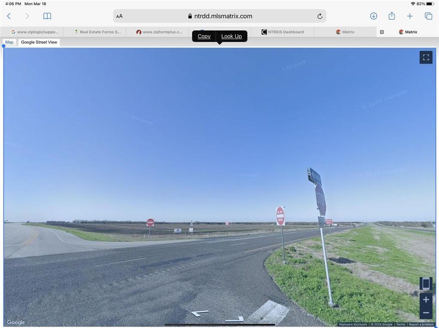 Look no further!   Great development property! Frontage on FM 1570 and Highway 380.  High traffic area,  Minutes from I-30, Hwy 66 and Hwy 69.  
FM 1570 right of way has been taken for four lanes.  Caddo Basin water along Hwy 380.  Electricity at west boundary. WILL SUBDIVIDE!