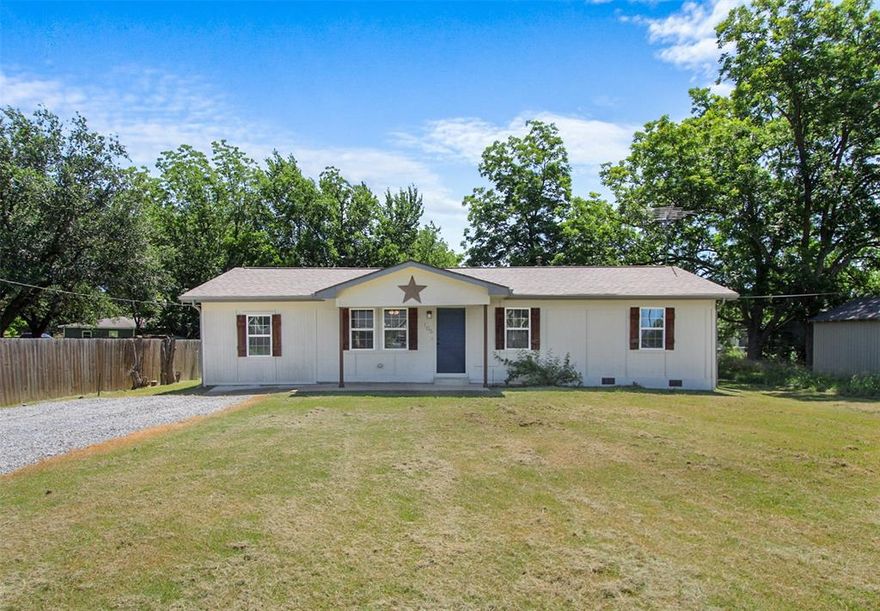 Welcome to this remodeled 4-bedroom, 1.5-bathroom home located in the town of Celeste, TX. This move-in ready property offers a perfect blend of modern updates and classic charm. Step inside to find a bright and spacious living area, updated flooring, and fresh paint throughout. Outside, enjoy a generous yard perfect for relaxing, gardening, or hosting get-togethers. With thoughtful updates such as foundation repair with 3 year warranty, back door, multiple interior doors, and gravel driveway, the home is ready to be called home by you. MLS Information is deemed accurate and reliable but NOT guaranteed. Buyer and Buyer's Agent to verify any and all information herein, including but not limited to, Taxes, MUD, SUD, PID, Special Taxing Authorities, Features, Amenities, Room Count, Room Measurements, and Schools.
