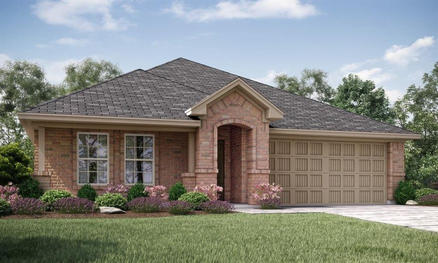 This brand new single story Serenade Floorplan has a smart layout that is perfect for modern families. There are four bedrooms, including the owner’s suite which has a private bathroom. The open concept living area includes an open kitchen, breakfast nook and family room with a back patio attached. This home complete NOVEMBER 2023!
