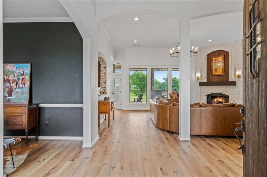 SELLER OFFERING $10K towards a potential INTEREST RATE DECREASE for the first two years SAVING YOU SEVERAL HUNDRED DOLLARS PER MONTH! METICULOUSLY UPDATED home nestled in the prestigious Shadow Lakes Community and ALL of its amenities (including a POOL FOR SUMMER!) right off I20! 15min to shopping in Terrell, 15min to Canton, and 40min to downtown Dallas PERFECT for commuters! Stunning exterior architecture and curb appeal lead you to the covered entryway! Inside you are WOWED by the CUSTOM WOOD FLOORS, TONS of natural light, DESIGNER DECOR AND FINISH OUT with OVERSIZED living and kitchen making entertaining a breeze! GRANITE, FLOORING, 46INCH GAS COOKTOP, WHITE WASHED BRICK, paint and fixtures all updated in 2022! NEW CONSTRUCTION FEEL WITHOUT THE NEW CONSTRUCTION PRICE! Master and office downstairs, upstairs features MEDIA ROOM AND GAME ROOM! All bedrooms have WALK IN CLOSETS! Outback is a GORGEOUS porch with trees and fenced in yard! Schedule your private tour of this DREAM HOME!