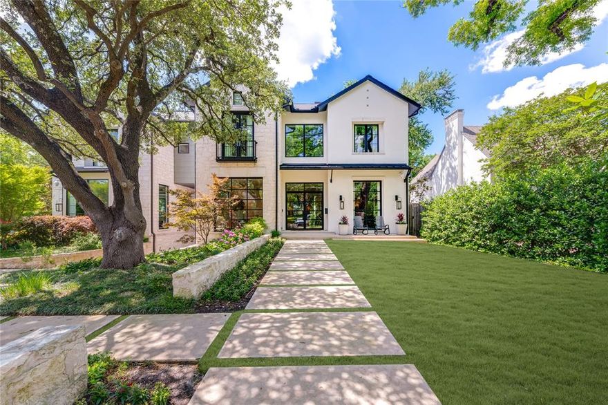 Re-introduced at a new price, with fresh revisions, nestled along the serene waters of Turtle Creek, this extraordinary custom estate offers over 9,517 SF of refined luxury and cutting-edge technology. Designed by acclaimed architect Robbie Fusch, this four-level residence is a statement of contemporary elegance, featuring Scandinavian white oak flooring, Porcelanosa tile, and exquisite ceiling details throughout. Step inside to discover seven bedrooms, nine full baths, and a powder room, alongside three expansive living areas warmed by four fireplaces and all connected by a four-floor elevator. The heart of the home boasts a chef’s kitchen with custom cabinetry, two dishwashers, a built-in espresso machine, 
all seamlessly connected to the indoor-outdoor loggia backing up to Turtle Creek—a spectacular space with a fireplace, sliding Panda doors, dual infrared heaters, and a built-in powered screen, allowing for climate-controlled comfort. Innovative design meets advanced technology with Savant home automation, 31 built-in automatic window shades, Lutron RR2 lighting, a state-of-the-art Tesla solar roof with Powerwalls, and a generator providing energy efficiency and backup capabilities like no other. Entertain effortlessly with 90+ built-in speakers, 100+ Cat 6 data ports, and custom AV throughout. The climate-controlled 6-car basement garage is a true standout, featuring sealed impermeable floors and LED lighting. Additional highlights include a private gym with a full bath, a custom imported Canadian-built climate-controlled wine closet with a capacity of over 700 bottles, and strategically placed infrastructure to enhance natural light and open spaces. Designed for both luxury and efficiency, this home is a masterclass in modern living, offering an unparalleled combination of sophistication, innovation, and architectural excellence in one of Dallas’ most sought-after locations. Schedule a private tour today to experience the future of luxury at 6715 Golf Drive!