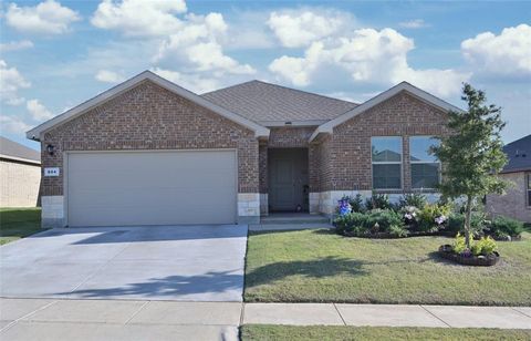 A home in Cleburne