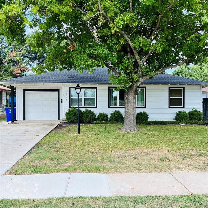 Welcome to 2441 Falls Dr - a beautiful 3 bed 2 bath home located in a quiet neighborhood in the heart of Dallas. Huge backyard to enjoy as you please. Conveniently located near bishop arts district, downtown Dallas and major highways -- you'll enjoy easy access to shopping, dining, schools and entertainment. Don't miss your chance to lease this move-in ready gem in a great Dallas location. All appliances are included.