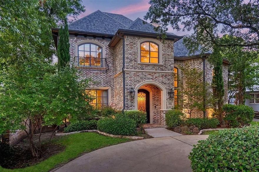 Stunning Custom Estate in Premier 75209 Location – Walk to Inwood Village! Experience unmatched luxury and convenience in this exquisite custom estate by Ron Davis Custom Homes, ideally located in one of Dallas’ most coveted zip codes. Nestled on a spacious 0.3-acre lot, this home offers *two private entrances* and is just steps from Inwood Village—home to Trader Joe’s, Starbucks, fine dining, and a Signature Tom Thumb.
+
Main Residence Highlights Include: • 2 Downstairs Bedrooms, including a luxurious primary suite with a 16x10 walk-in closet • Gourmet chef’s kitchen with marble countertops and top-tier Thermador appliances • Expansive media room, ideal for entertaining • Elegant touches throughout: arched openings, intricate millwork, wood-beamed ceilings, herringbone plank floors, plantation shutters, and 3 fireplaces • Multiple staircases and a fabricated dry sauna on the second floor • Tranquil backyard oasis, fully landscaped and ready for your dream pool.
+
Detached Guest Quarters Includes: • 600 sq ft 1-bedroom, 1-bath apartment with private entry • Central HVAC, plumbed for a kitchenette • Perfect for guests, extended family, or a live-in nanny.
+
Additional Don't-Miss Features: • Gated rear entry with electronic slider gate via alley for secure and easy access • Circular front driveway for elegant curb appeal and generous guest parking.
+
This rare offering delivers the perfect balance of luxury, privacy, and location in one of Dallas’ most sought-after neighborhoods.