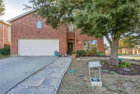 A home in Aubrey