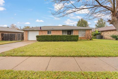 A home in Cleburne