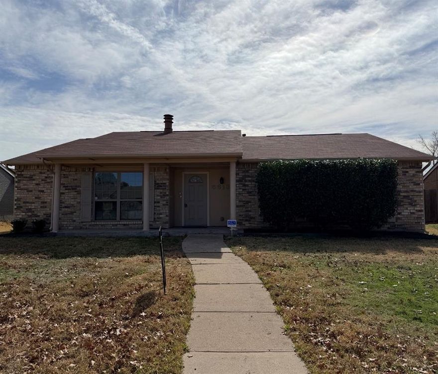 Welcome home to this Nicely updated 3 bedroom, 2 bath home, large Living room, with nook, the 2nd living room is off the kitchen, with views into the sunroom, and kitchen, the Family Room, Sun room, could be used for an office, playroom, 3rd living room or 4th bedroom. The home has 2 refrigerators, new stove and oven, new dishwasher. Freshly painted throughout, both bathrooms have been completed updated, flooring, fixtures, tubs, showers and flooring. the back yard is fenced and a new outdoor storage for extra storage or shop.  2 car rear entry garage. New landscaping in the front, new hollies added, large red tips in from of the 2 secondary bedrooms for privacy. New AC unit, roof replaced a year ago.