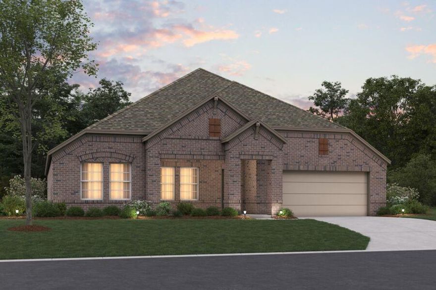 Built by M-I Homes. Discover your new construction dream home located on a spacious corner homesite in the peaceful and amenity-rich community of The Preserve. This all new Hawkins home plan features the elegance and practicality of our all new, upgraded Diamond Interior Package, featuring high-end finishes such as wood flooring through the main living spaces, quartz countertops and an upgraded layout in the kitchen, stylish tile selections in the bathrooms, and more! 

This spacious 1-story home, built by M-I Homes, one of the nation’s leading new construction home builders, offers a perfect blend of comfort and modern design with 4 large bedrooms, a private study, 3 full bathrooms, and an open-concept layout. 

The open floorplan seamlessly connects the kitchen, living, and dining areas, creating a welcoming atmosphere filled with natural light.
The kitchen is a chef's dream with modern appliances and plenty of storage space for all your cooking needs.

The owner's suite is located privately at the back of the home and includes a brilliant bay window, further extending the space and drawing in fantastic natural light. 

The covered patio is an ideal spot for outdoor dining or relaxing, offering a private escape to enjoy the Texas weather when you're not strolling along the nearby walking trails or enjoying the community pool.

This home boasts a 2-car garage ensuring convenience for homeowners with multiple vehicles or guests.

509 Turner Lane provides generous living space for all your needs, whether it be entertaining guests or simply unwinding after a long day.
  
As one of our new homes for same in Justin, TX, this home is situated in a desirable location, and offers easy access to local amenities, schools, and parks, making it an ideal choice for those looking for both convenience and comfort.
 
Don't miss the opportunity to make this stunning home your own. Schedule a visit today and experience the beauty and functionality it has to offer.