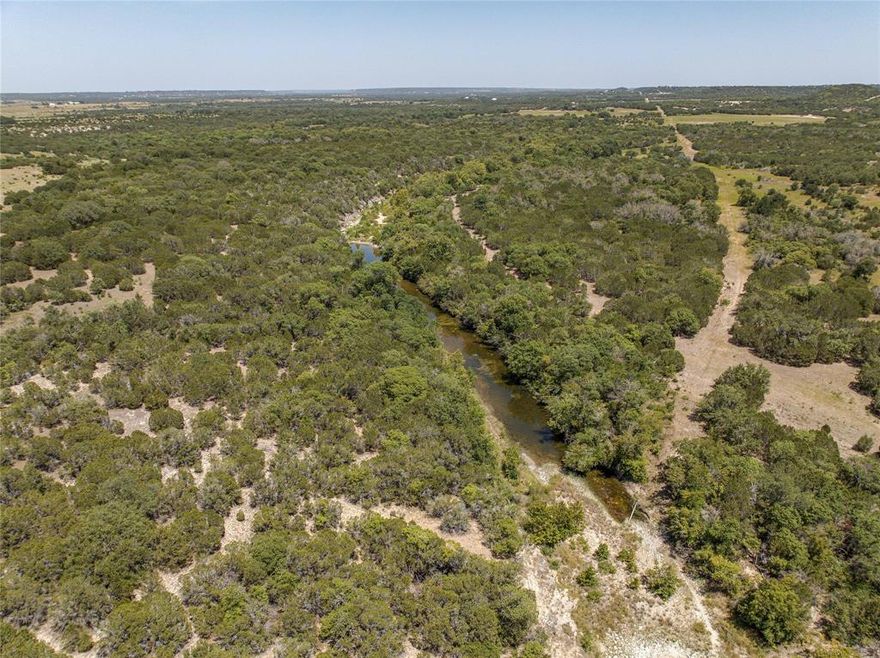 Meridian Creek Ranch is located in the desirable NORSE HISTORICAL AREA. Large land tracts such as this, are fleeting. Don't miss your opportunity to own your own 486.16 Acres of beautiful rolling hills in Bosque County. This property has been well kept and has diverse usage! There is approx. 3,200 ft. of road frontage and approx. 1,800 ft. of creek frontage. Land features both level and rolling terrain, open and wooded areas, 3 large ponds, 2 wells, fenced and cross fenced pasture areas, cattle working pens with a covered shed area of 1,764 sq. ft., pipe fencing, head gate, and water trough. Buildings include a Farm House with approx. 1,499 sq. ft. of living space for your ranch hand, a completely separate stone bath house approx. 240 sq. ft., and a large metal building approx. 2,500 sq. ft. with electricity and tall roll up doors. Pick out the perfect spot for a helicopter pad or airstrip. Dream away with endless opportunities. Property, including all buildings, is to be sold as is.