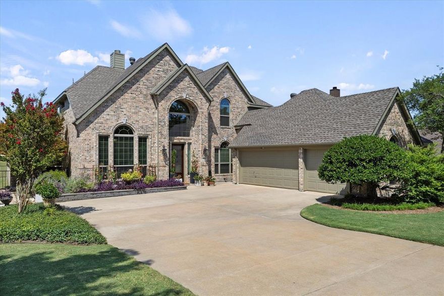 ***Multiple Offers Received, Highest & Best Offers due by Thursday, August 14th @ 6 pm.***Located on a golf course lot in the highly sought after Fairway Pointe in The Shores community, this beautifully maintained 4-bedroom, 4-bath home is positioned on a premium lot with sweeping views of the fairway. The side-swing 3-car garage adds both curb appeal and convenience, while the home’s expansive windows flood the interior with natural light. Step inside and notice the high ceiling and detail provided in the foyer of this Drees home. Living space, dining and office welcome you and are located near entry.  The heart of the home is an open concept spacious family room and kitchen with a generous island, brand-new cooktop and sink, and plenty of storage for culinary adventures. Multi-functional space off kitchen provides the  perfect spot for a coffee bar, ice machine or wine bar. The utility room also boasts its own sink for added functionality. The primary suite offers serene fairway views and an updated en-suite bath. Upstairs, two secondary bedrooms share a stylish Jack & Jill bath and third oversized bedroom with private bath can serve as a second primary. Large living area with built-ins, perfect for a game room, media space, or creative retreat. Step outside to your outdoor pergola and enjoy peaceful mornings or sunset gatherings overlooking the 2nd hole—a true golfer’s dream. This home blends timeless quality with fresh updates, making it ideal for relaxed everyday living or entertaining. Office can also be 5th bedroom, if needed.