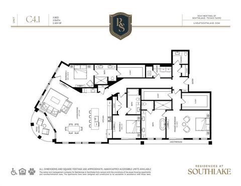 Tiny photo for 1530 Meeting Street #1407, Southlake, TX 76092 (MLS # 21003820)