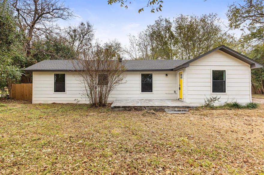 Adorable new listing in Lorena, located close to highly rated local schools and great eateries. This fantastic home sits on a beautiful wooded lot that provides a wonderful sense of seclusion and privacy. A large driveway provides plenty of space for multiple cars.

Inside, you’ll find a welcoming open floor plan that creates the perfect environment for hosting friends and family. The kitchen features a charming center island with a stunning wood accent front and butcher block top. The black-and-white granite countertops bring just the right mix of modern and country style, making this a warm and inviting place to cook and gather.

Two generously sized bedrooms share a hallway bathroom, while the private master suite includes its own walk-in closet and bathroom. The fenced-in backyard provides tons of space to enjoy and make your own. Contact us today to see this beauty in person!