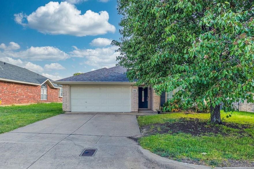 This beautifully updated and impeccably maintained home is the perfect place to settle in and make your own. With no HOA and a spacious backyard ideal for family gatherings, playtime, or pets to roam, it’s truly set up for comfortable living. Inside, rich wood-look laminate flooring flows seamlessly throughout—no carpet, no hassle. The guest bath makes a bold statement with custom Kelly green cabinetry, a wood-framed mirror, and matte black finishes. In the primary suite, you'll enjoy a spa-like bath featuring granite countertops, a frameless glass shower with river rock flooring, and upscale fixtures. The inviting family room centers around a marble-tiled fireplace with a built-in sitting ledge—perfect for cozy evenings. New floor and fresh paint! Don't miss this warm and welcoming home that checks all the boxes for everyday comfort and long-term enjoyment!