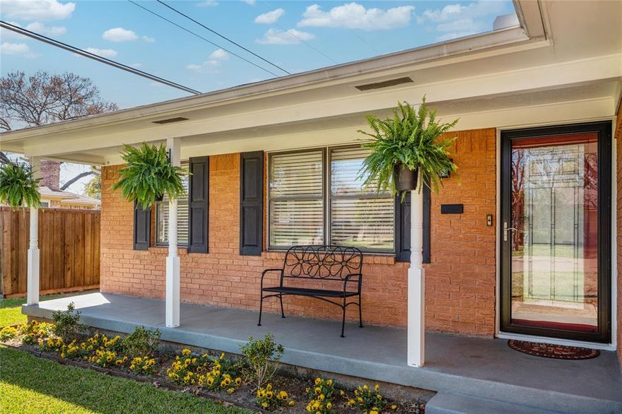 Pride of ownership shines from every corner of this beautifully maintained and updated 3-Bedroom, 2-Bath home in the highly desirable Claremont neighborhood. Ideally located just minutes from White Rock Lake, Downtown, and the Dallas Arboretum, you’ll enjoy effortless access to parks, dining, and premier shopping.
Step inside and feel the warmth and charm throughout. The spacious Formal Dining Room, accented by a stunning crystal chandelier, sets the stage for memorable gatherings. The completely remodeled Kitchen is truly a dream featuring quartz countertops, Mother of Pearl knobs, white subway tile backsplash, large sink, filtered water at sink, stainless Electrolux Dual Fuel oven range and microwave, beverage bar with coolers, and abundant cabinetry. The inviting and completely remodeled Living Room blends modern style with cozy comfort, offering the perfect space for everyday living or entertaining around the beautiful brick fireplace. Storage is plentiful with custom cabinets and built-ins throughout the home. Completely remodeled bathrooms with new Jetta tub, new shower, new electrical wiring and outlets, new Kohler toilets, and new flooring. A versatile Sunroom with its own heating and cooling mini-split system provides endless possibilities like home office, gym, playroom, or relaxation retreat. Designed with efficiency and functionality in mind, the home includes an energy-efficient Lennox Elite HVAC system with Air Purifier. 
The Attached Garage is equipped with large built-in cabinets, workstation, and utility sink for added convenience. Outdoors, escape to your fully fenced Backyard retreat. The long, gated driveway enhances privacy and accommodates RV or Boat parking. Additional upgrades including all new plumbing, new insulation, and an exterior generator outlet add exceptional value and peace of mind.
With an extensive list of improvements and special features, this home truly stands out from the rest! Don’t miss your opportunity to make it yours.